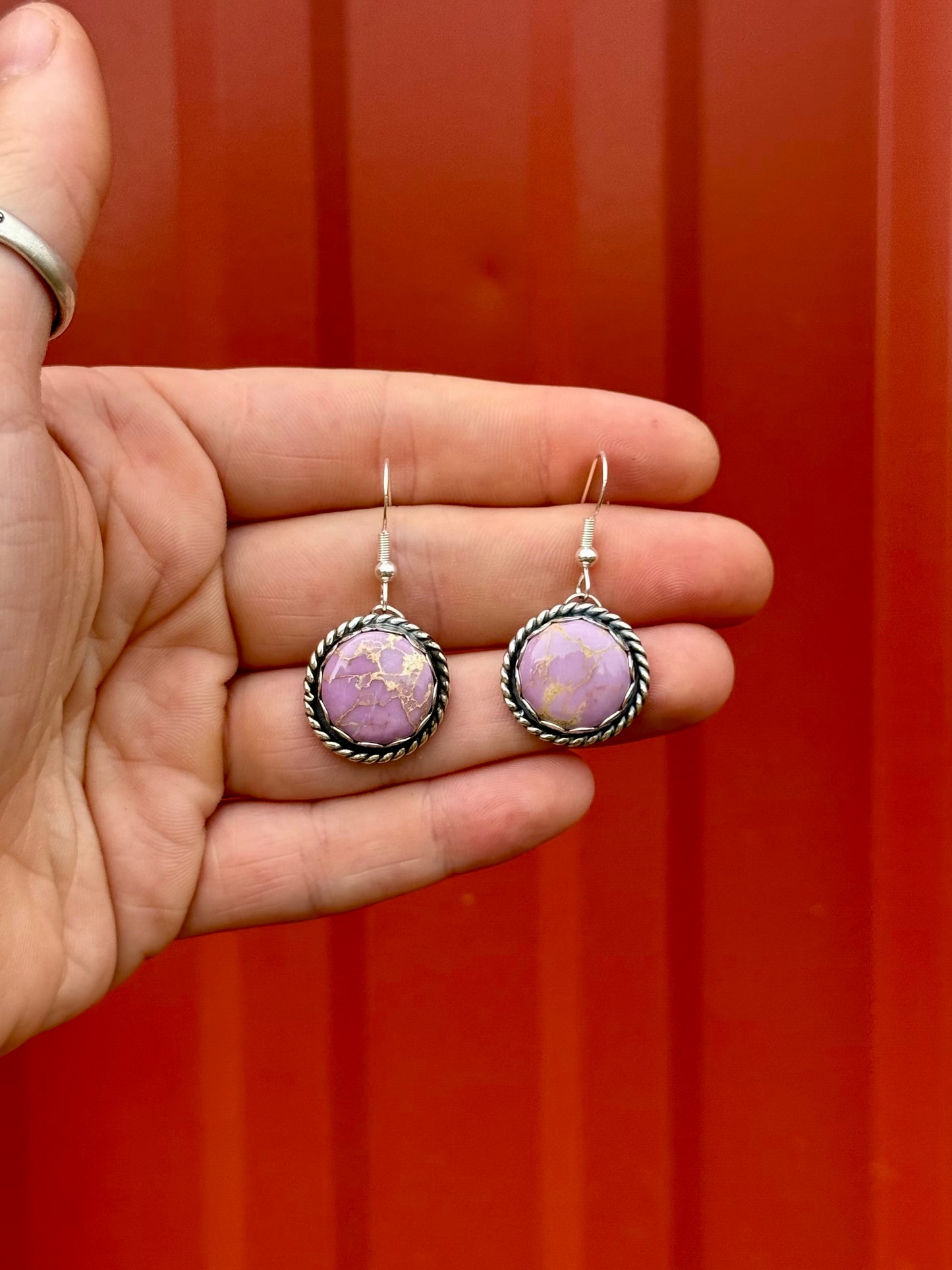 Lilac Lasso Earrings