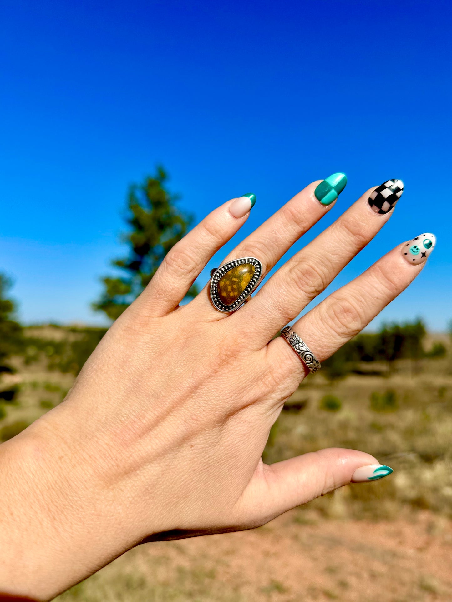 Golden Range Ring