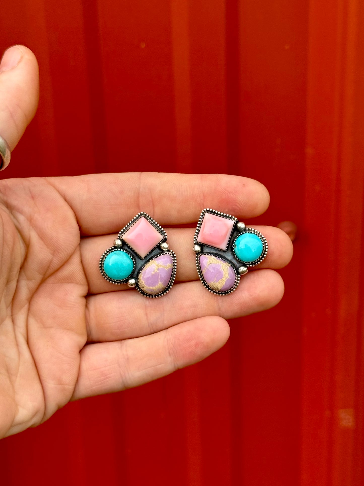 Cotton Candy Kiss Earrings