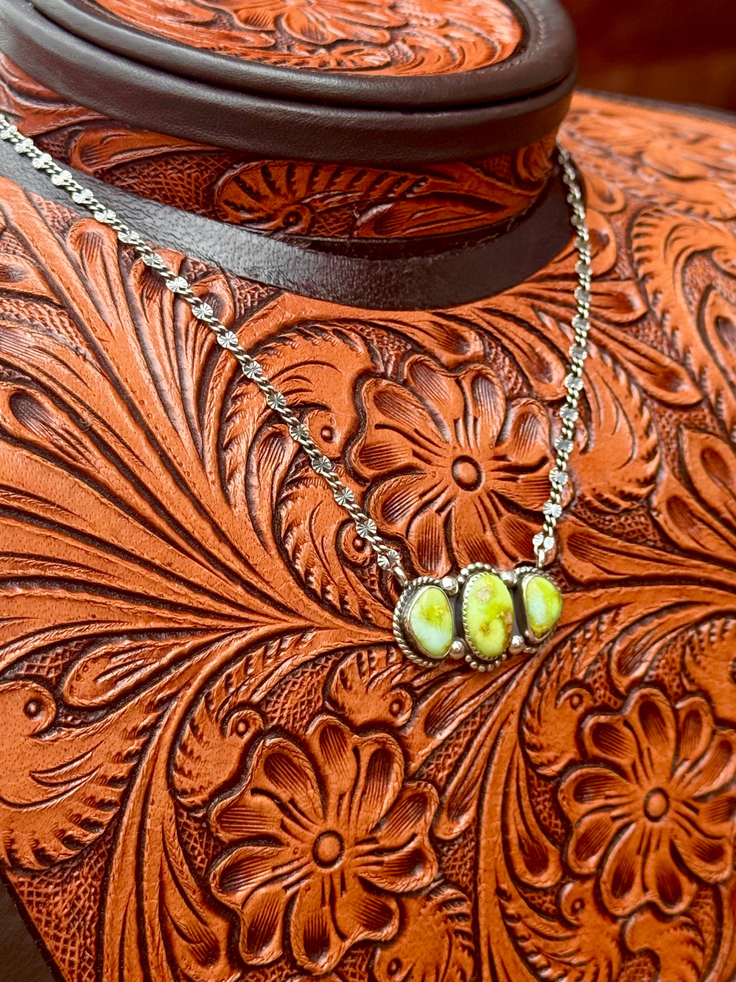 Palomino Princess Cluster Necklace