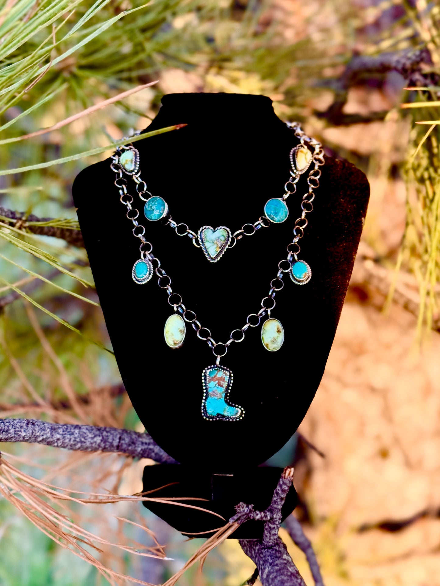 Kick The Dust Up Charm Necklace