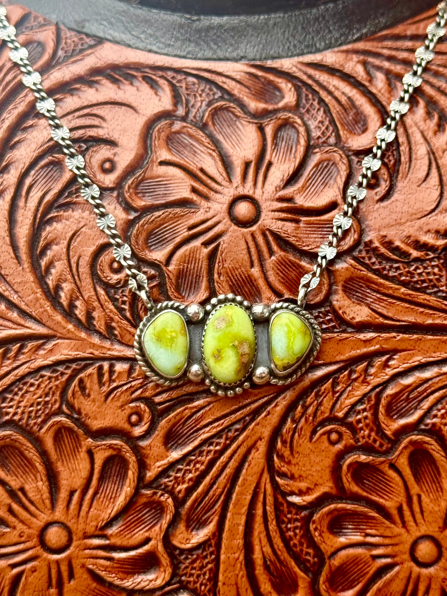 Palomino Princess Cluster Necklace