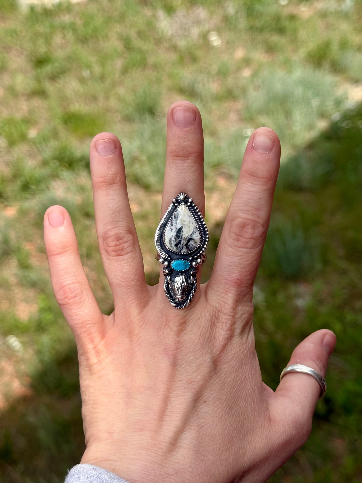 Sleeping Buffalo Ring