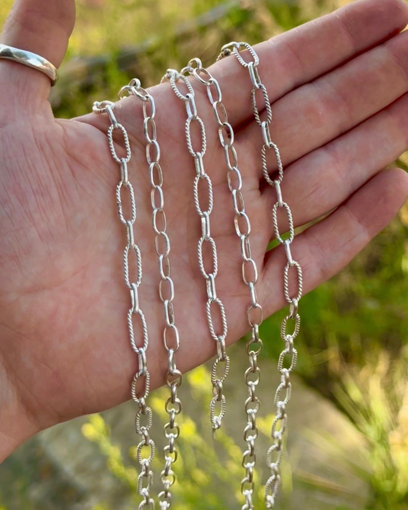 Handmade Rope Chain By the Inch